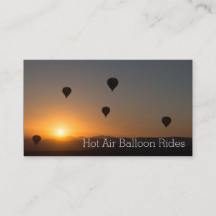Photo du Carte de visite Hot Air Balloon Rides