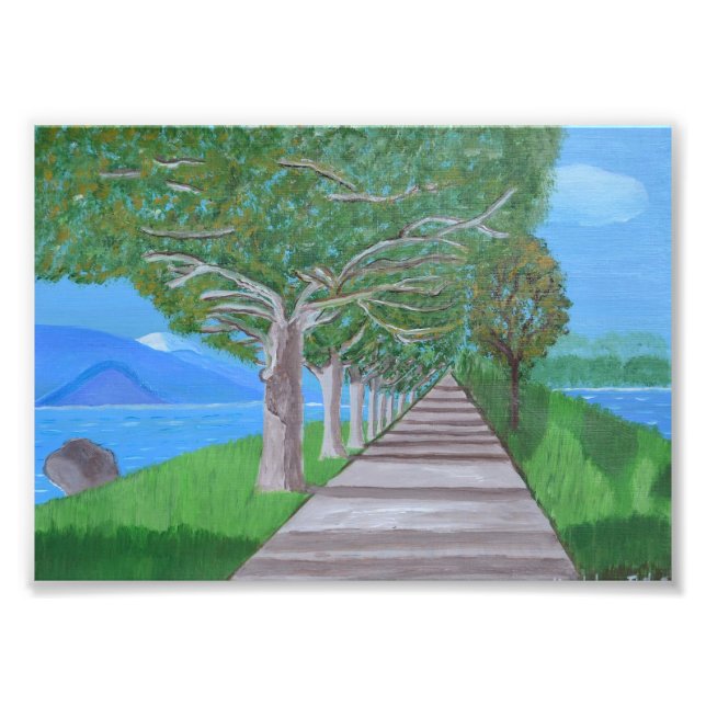 Photo du lac de Côme (Devant)