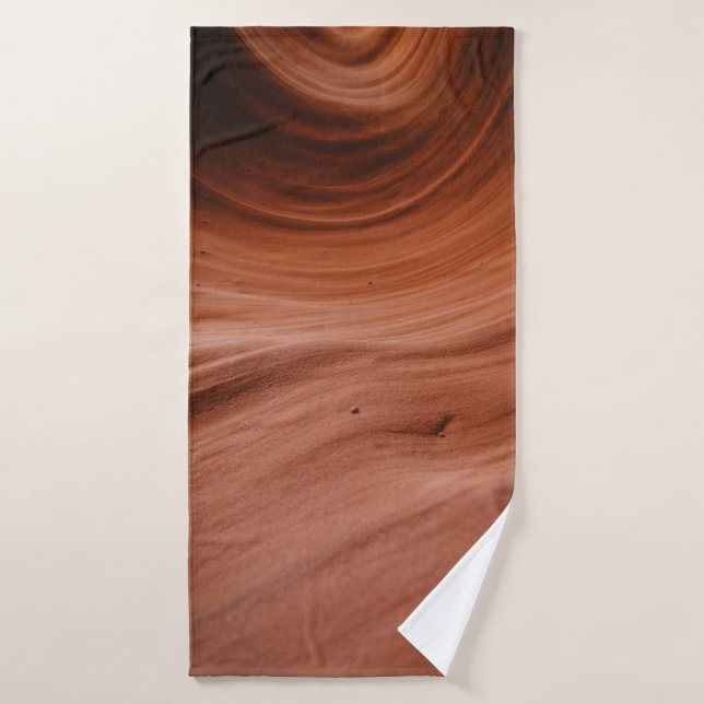 Photo du paysage d'un dessert de sable brun (Serviette de bain)