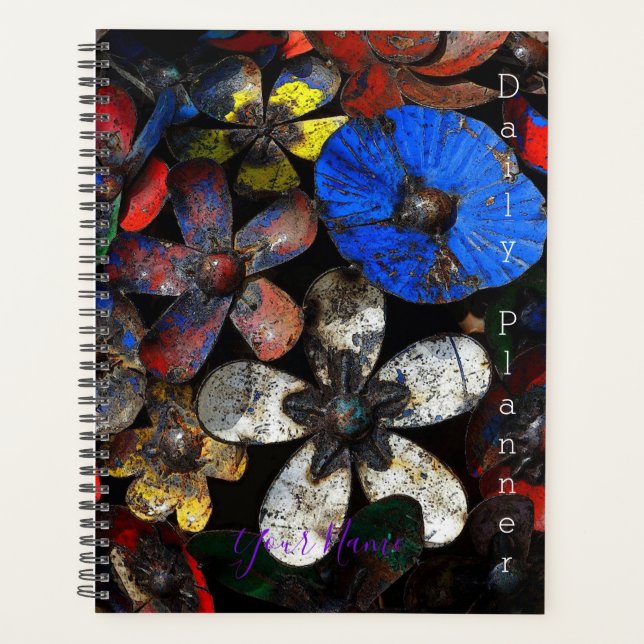 Photo du planificateur quotidien avec photo couleu (Devant)