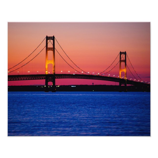 Photo du pont Mackinac (Devant)