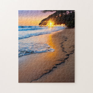 Photo du puzzle personnalisé Imprimer le coucher d