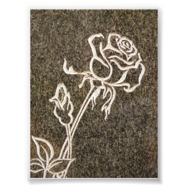 Photo du Rose de la Saint-Valentin Imprimer (Devant)