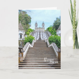 Photo du Sanctuaire Bom Jesus Braga, avec prière