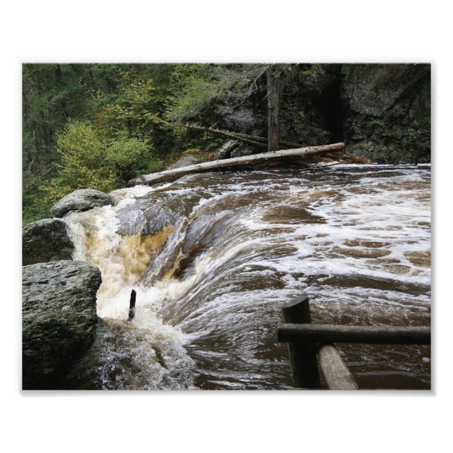 Photo Eaux de flux 10x8 Impression photographique (Devant)