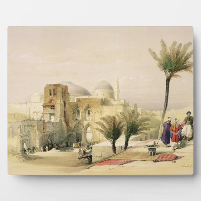 Photo Église du Saint-Sépulcre, Jérusalem, plaque 11 (Devant)