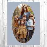 Photo Élargissement Modèle ovale prêt à être encad<br><div class="desc">Meilleures impressions de qualité - Téléchargez votre photo - Livraison gratuite avec Zazzle Black</div>