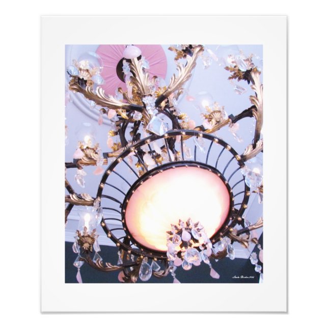 Photo Élégant lustre Antebellum Impression (Devant)