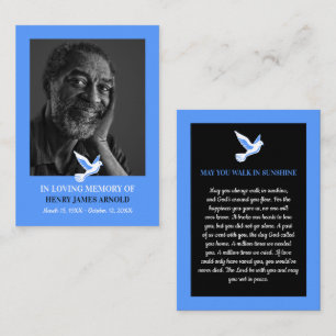 Photo Élégante, Sainte colombe, Carte de prière