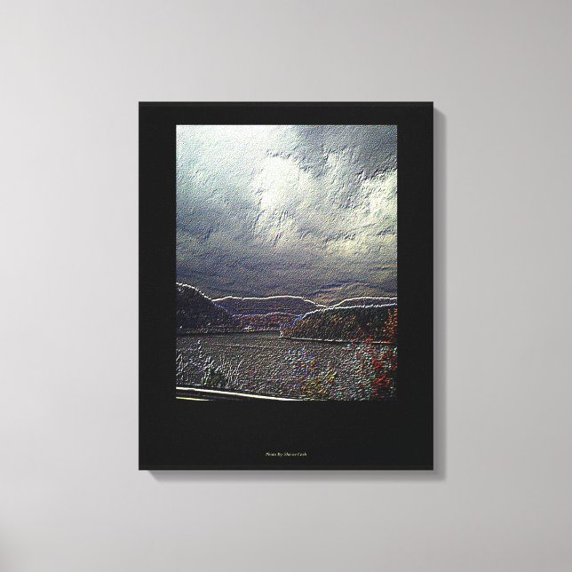 Photo Embossée Sur Toile (Recto)