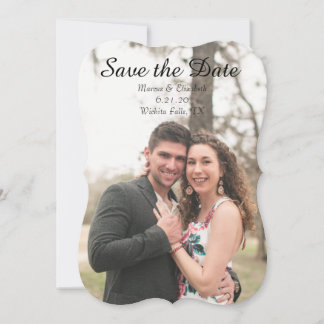 Photo Enregistrer la date de mariage Invitation