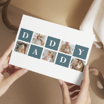 Photo et cadeaux de papa vert et de collage modern<br><div class="desc">Un collage moderne photo pères est un cadeau personnalisé qui combine plusieurs photos d'un père ou d'une figure paternelle d'une manière créative et élégante. Il s'agit de sélectionner plusieurs images significatives et de les arranger dans un format de collage, souvent avec des conceptions qui se chevauchent ou ressemblent à une...</div>
