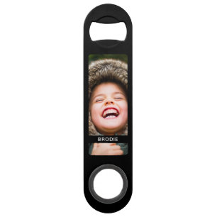 Photo et nom 2 Photo Bottle Opener