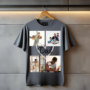 Photo et texte personnalisés T-shirt de la fête de