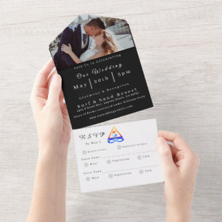 Photo Faire-part de mariage-Twin