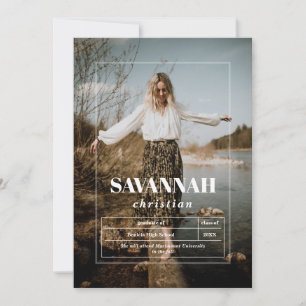 Photo Faire-part d'études secondaires