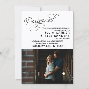 Photo Faire-part Mariage reporté