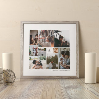 PHOTO FAMILIALE PERSONNALISÉE POSTER ET IMPRIMER