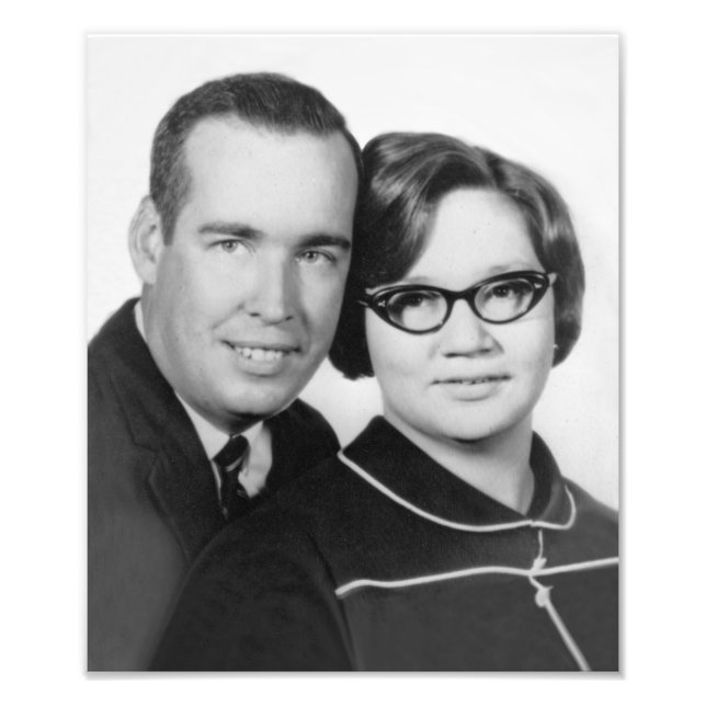 Photo Fiançailles de Herb & Sue en 1967 (Devant)