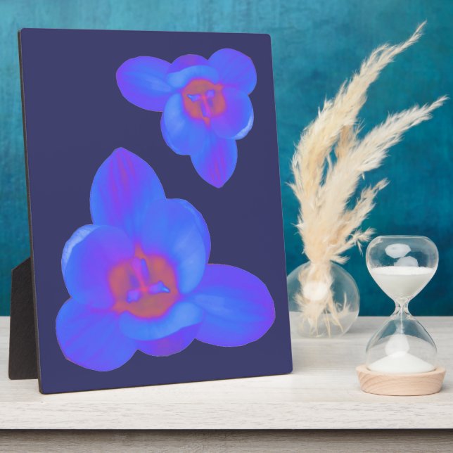 Photo Fleur de crocus Plaque chaude et froide (Côté)