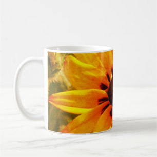 Photo Fleur Jaune Mug Classique