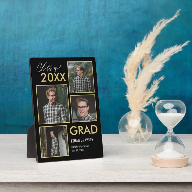 Photo Galerie stylisée Plaque de graduation de couleur M (Côté)