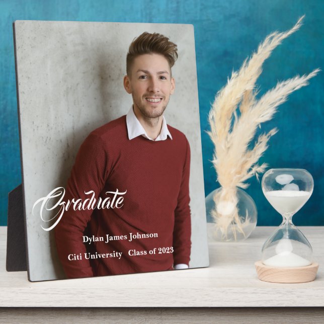Photo Graduate Plaque (Côté)