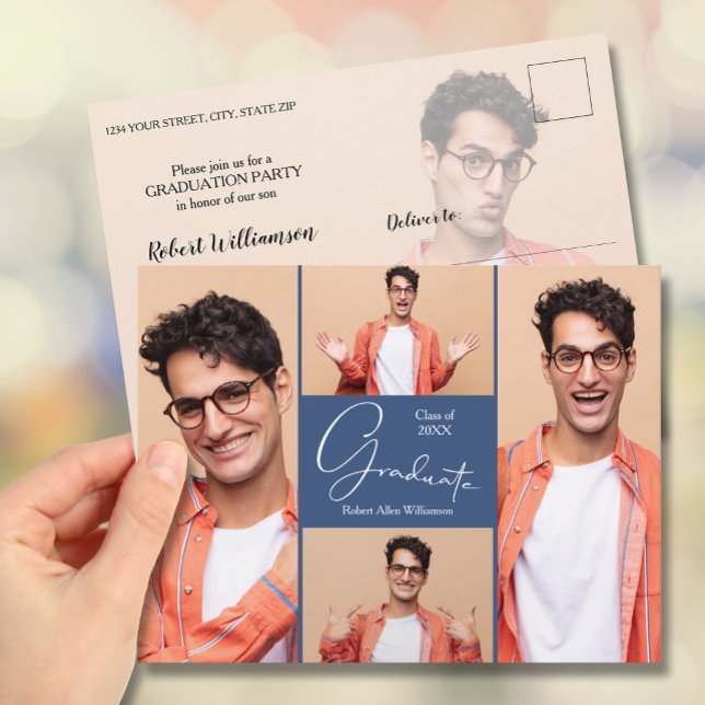 Photo Graduation Party Invitation (Créateur téléchargé)