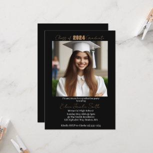Photo Graduation party Invitation - Faire-part