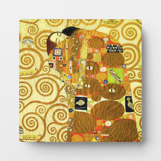 Photo Gustav Klimt Fulfillment Plaque (Devant)