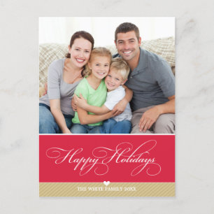 PHOTO HOLIDAY CARTE POSTALE : beau type 3