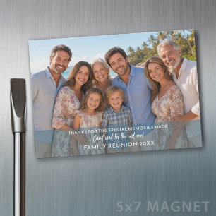 Photo Horizontal - Aimant de Réunion de Famille