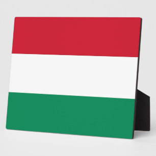 Photo Hungarian Flag Plaque