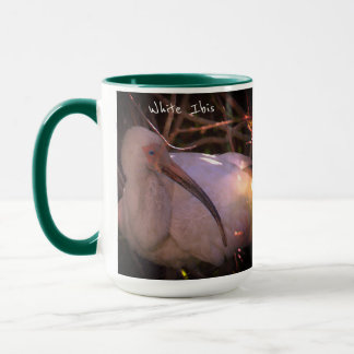 Photo Ibis blanc Mug