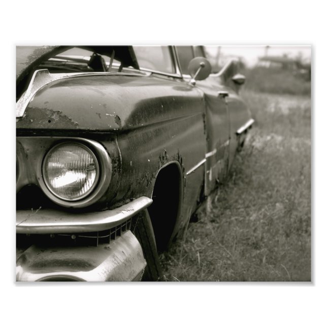 Photo Impression ancienne Cadillac (Devant)