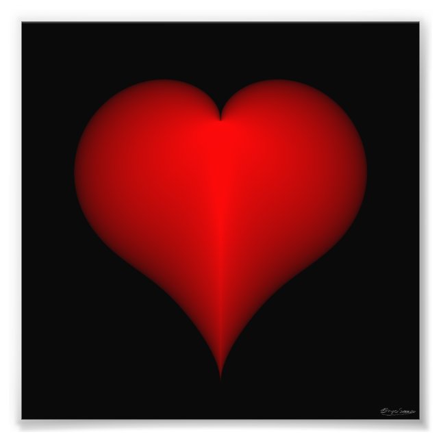 Photo Impression cardiaque (Devant)