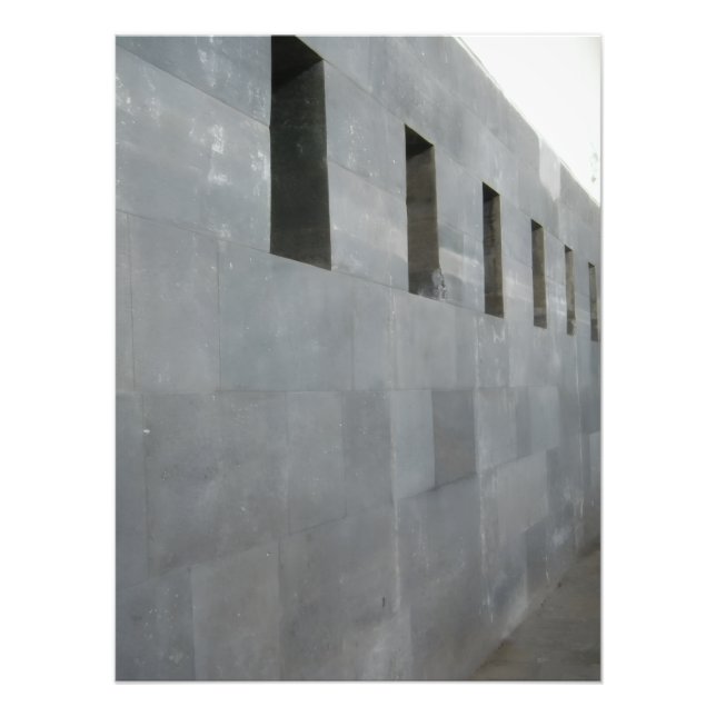 Photo Impression d'architecture de mur en pierre inca an (Devant)