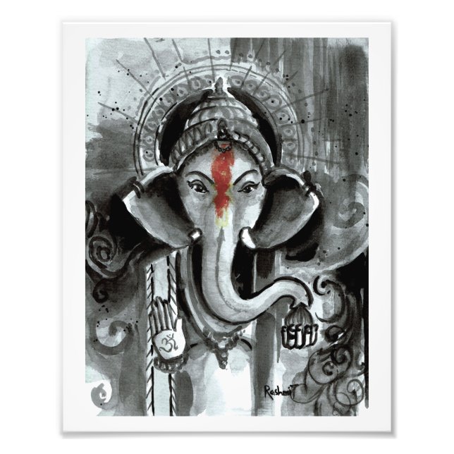 Photo Impression d'art - Aashirwad Ganesha (Devant)
