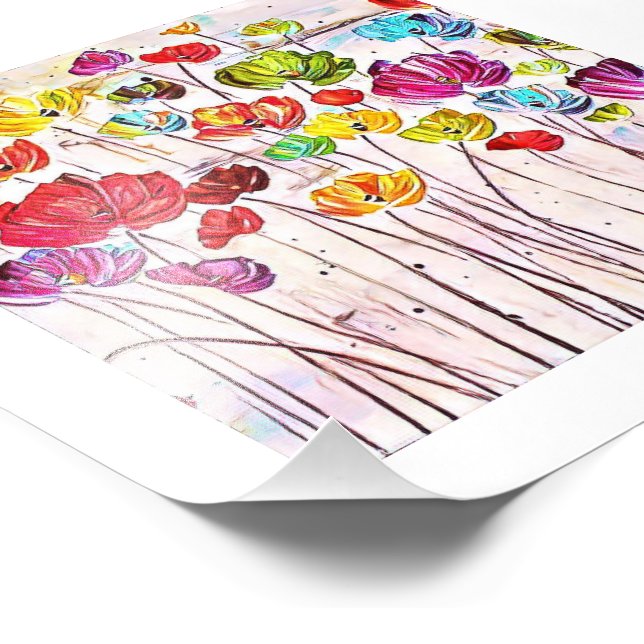 Photo Impression d'art floral (Coin)