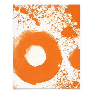 Photo Impression d'art orange