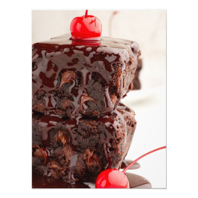 Photo Impression d'art sur le mur de desserts (Devant)