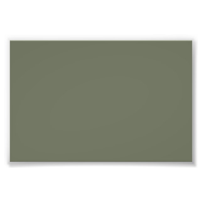 Photo Impression de l'affiche verte en mousse solide per (Devant)