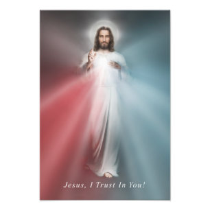 Photo Impression de l'image Divine Mercy 13x19