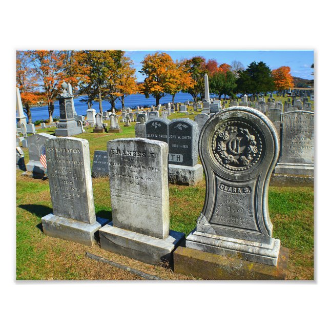 Photo Impression de photos de cimetière (Devant)