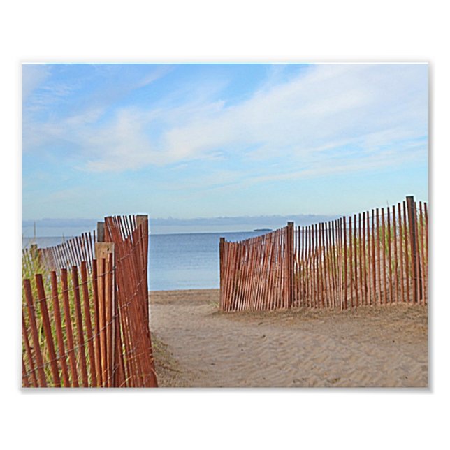 Photo Impression de photos sur la plage (Devant)