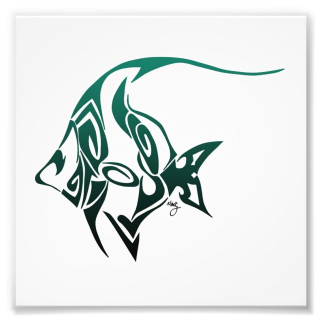 Photo Impression de poisson Idol (Devant)