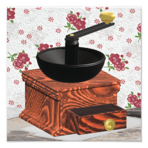 Photo Impression du moulin à café