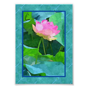 Photo Impression KODAK - Lotus rose Abstrait