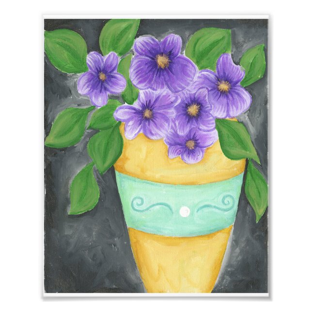 Photo Impression Pansy Violet (Devant)