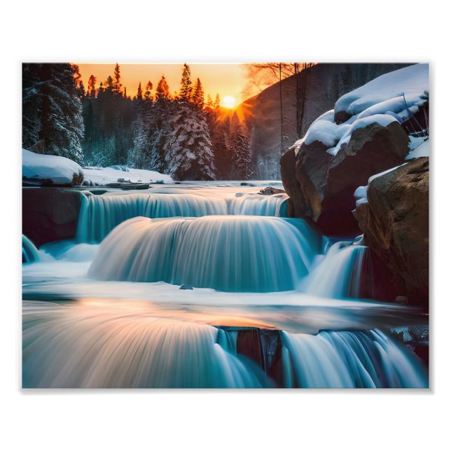 Photo Impression photographique-Cascade (Devant)